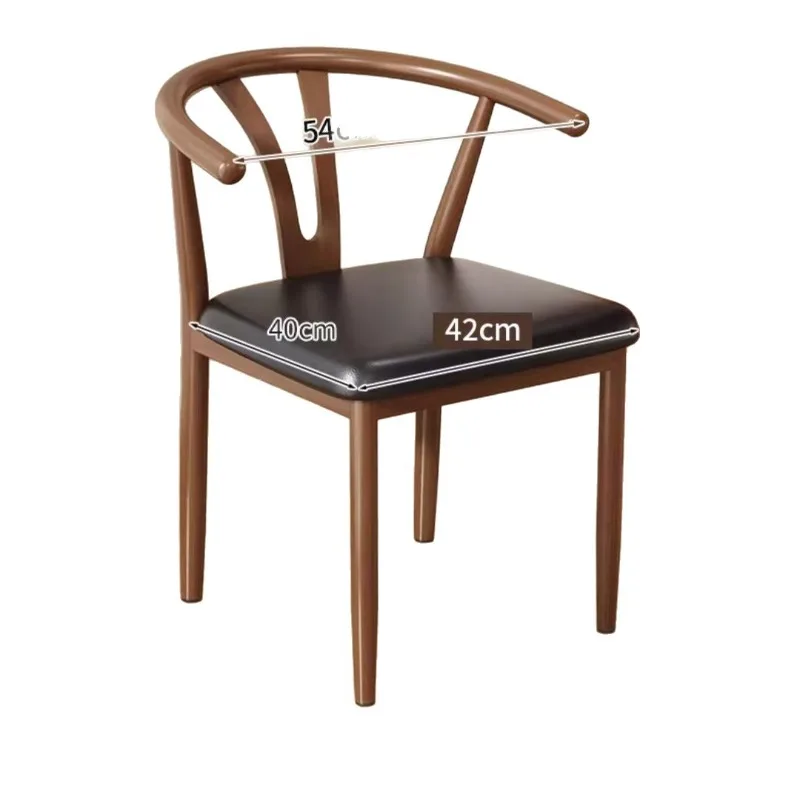 Taishi chair, family dining chair, restaurant dining table, stool, hotel negotiation chair, backrest, commercial horn hotel tea