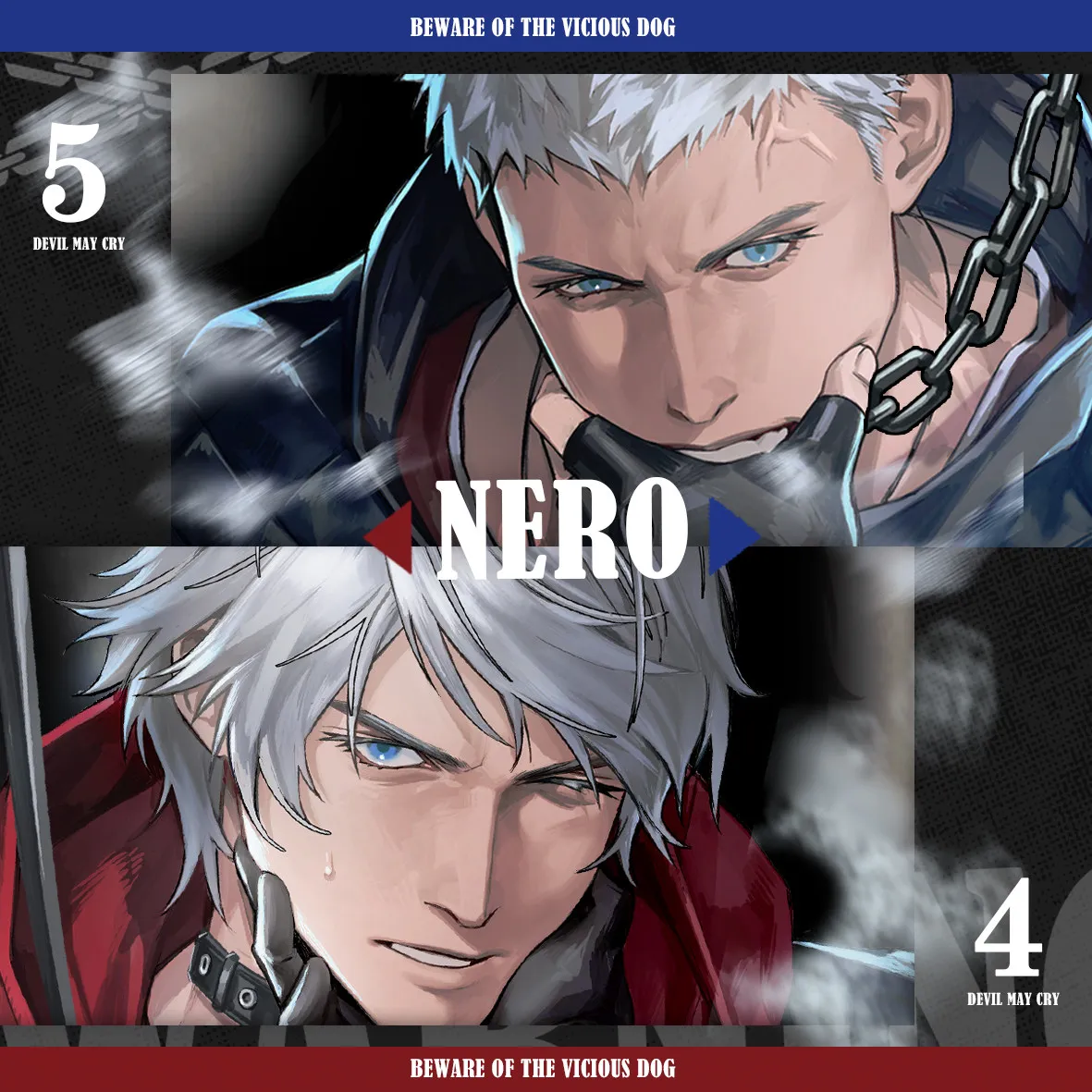 

Game DMC Devil May Cry Vergil Dante Postcard Acrylic Stand Model Desk Decor Anime Cosplay Xmas Gift Fans Game Halloween Gift