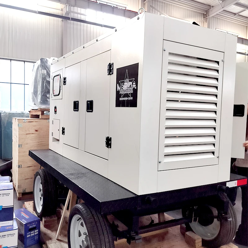 CNMC Yuchai 110V 220V 380V Trailer Type diesel generators Generator China Silent Electric Customizable Factory Direct Sales