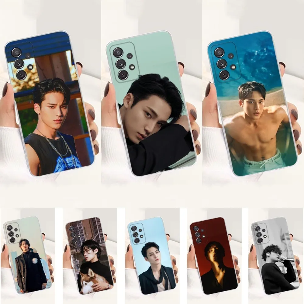 M-Mingyus M-Maestro Singer Phone Case For Samsung S30,S23,S21,S22,S20,Ultra,FE,Lite, S10,S9,S8,PIus,Transparent, Silicone Case