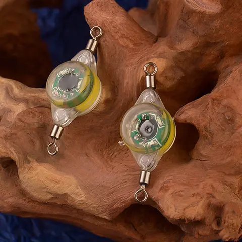 5-1 st LED-fiskebete blinkande 4-färgs djupt droppande undervattensögonformad fiske bläckfiskfiskebete lysande lockande fisk 8 best sales LED-bete - №5