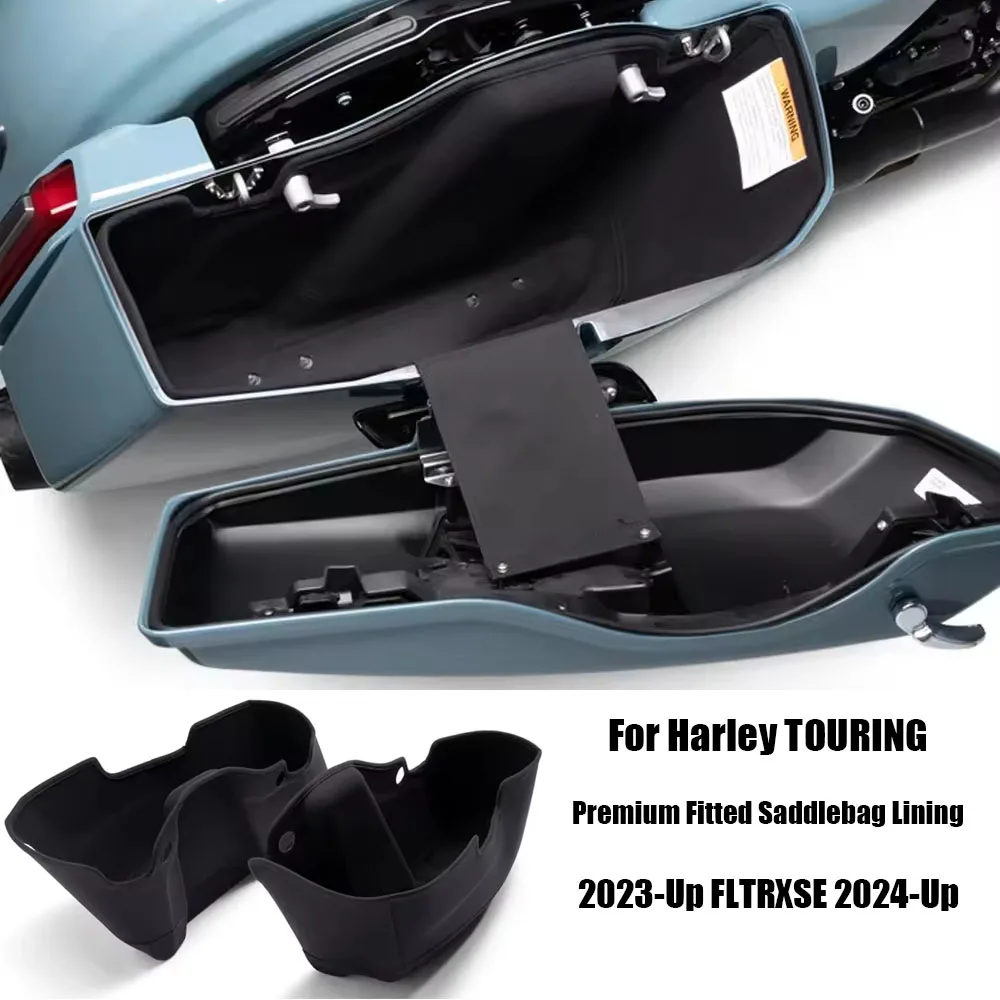 For Harley TOURING 2023-Up FLTRXSE 2024-Up Motorcycle Premium Fitted Saddlebag Lining FLTRX FLTRXSTSE Touring Road Glide CVO