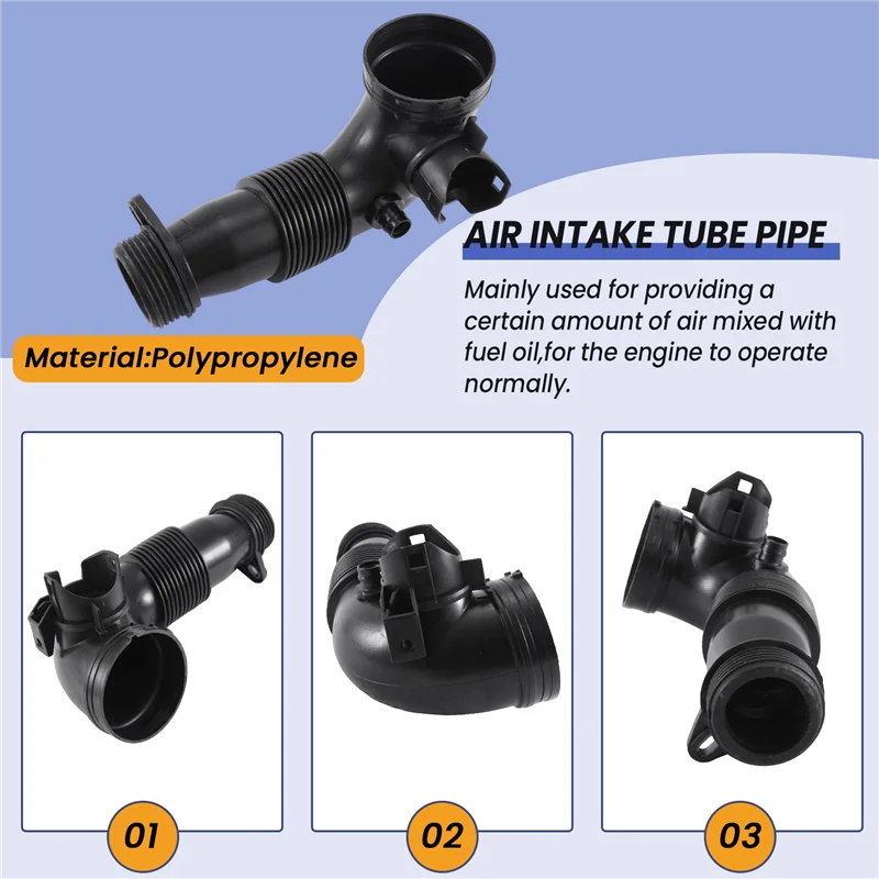 مدخل هواء أنبوب الأنابيب 13717605638 ل BWM F22 F23 F30 F32 F33 F34 228I 2014-16-M53K