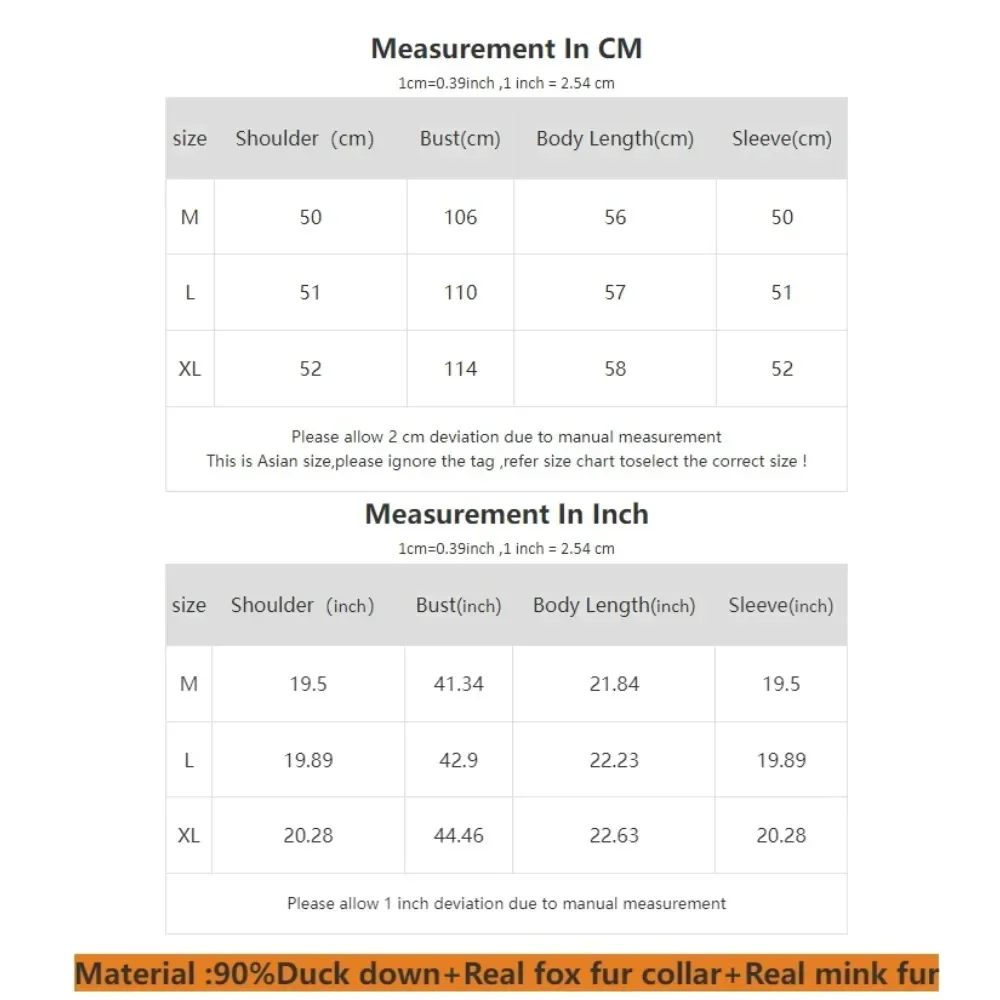 النساء 2025 ريال فوكس فرو المنك طوق الشتاء الأبيض بطة أسفل سترة السيدات خمر قصيرة الدافئة البخاخ معطف الإناث سترة ملابس خارجية #6