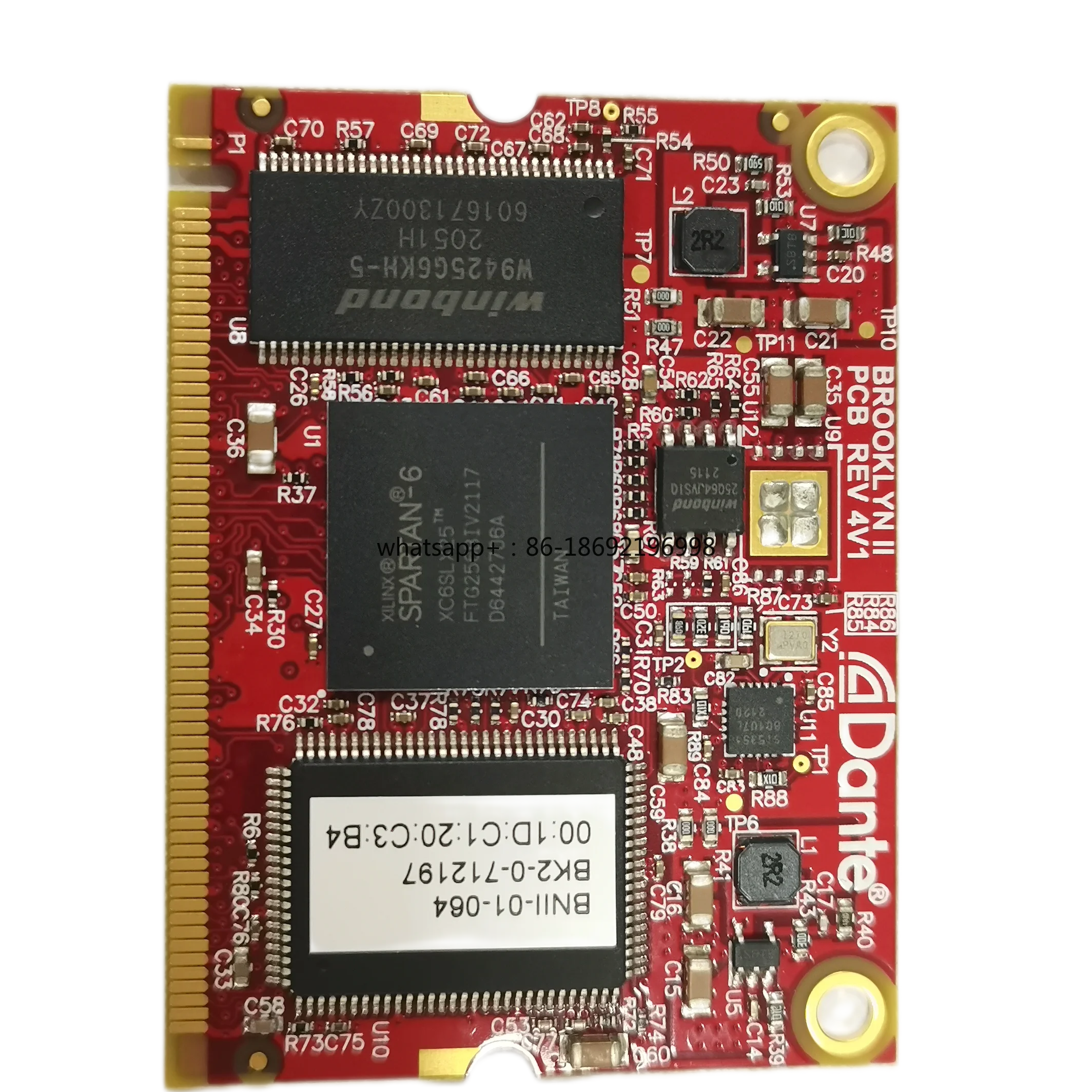 Dante Network Audio Transmission Module BKII-01-064, Audinate