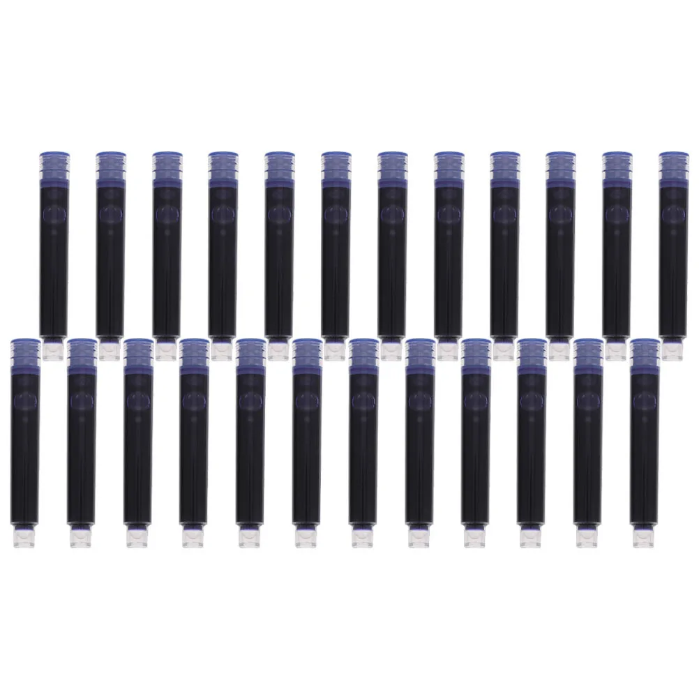 

200pcs Steel Pen Ink Cartridges Simple Design Easy Install Fountain Pen Refills Ink For Pens Office Supplies Students