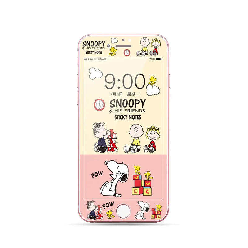 Nuevas protectores de vidrio templado Sanrio HelloKitty para IPhone14 15Plus14Pro 12ProMax vidrio templado de cubierta completa