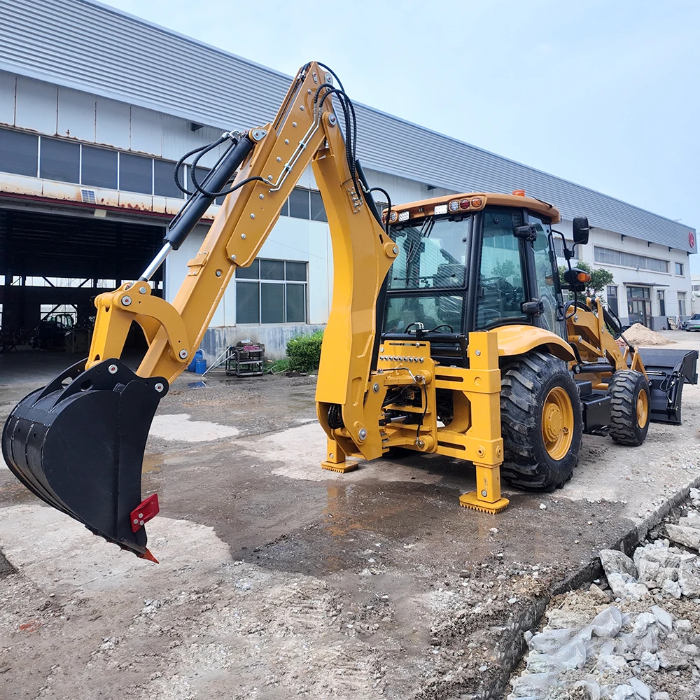 Backhoe Loader Hydraulic Tract - Farming Agriculture Project ulasan dan harga