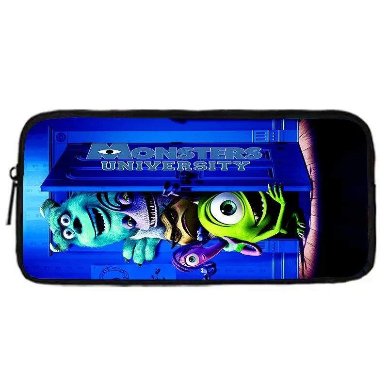 School Pencil Bags for Child,Cartoon Monsters,Inc Child School Pencil Bags for Boys Gilrs,Large &Simple Pencil Case for Kids