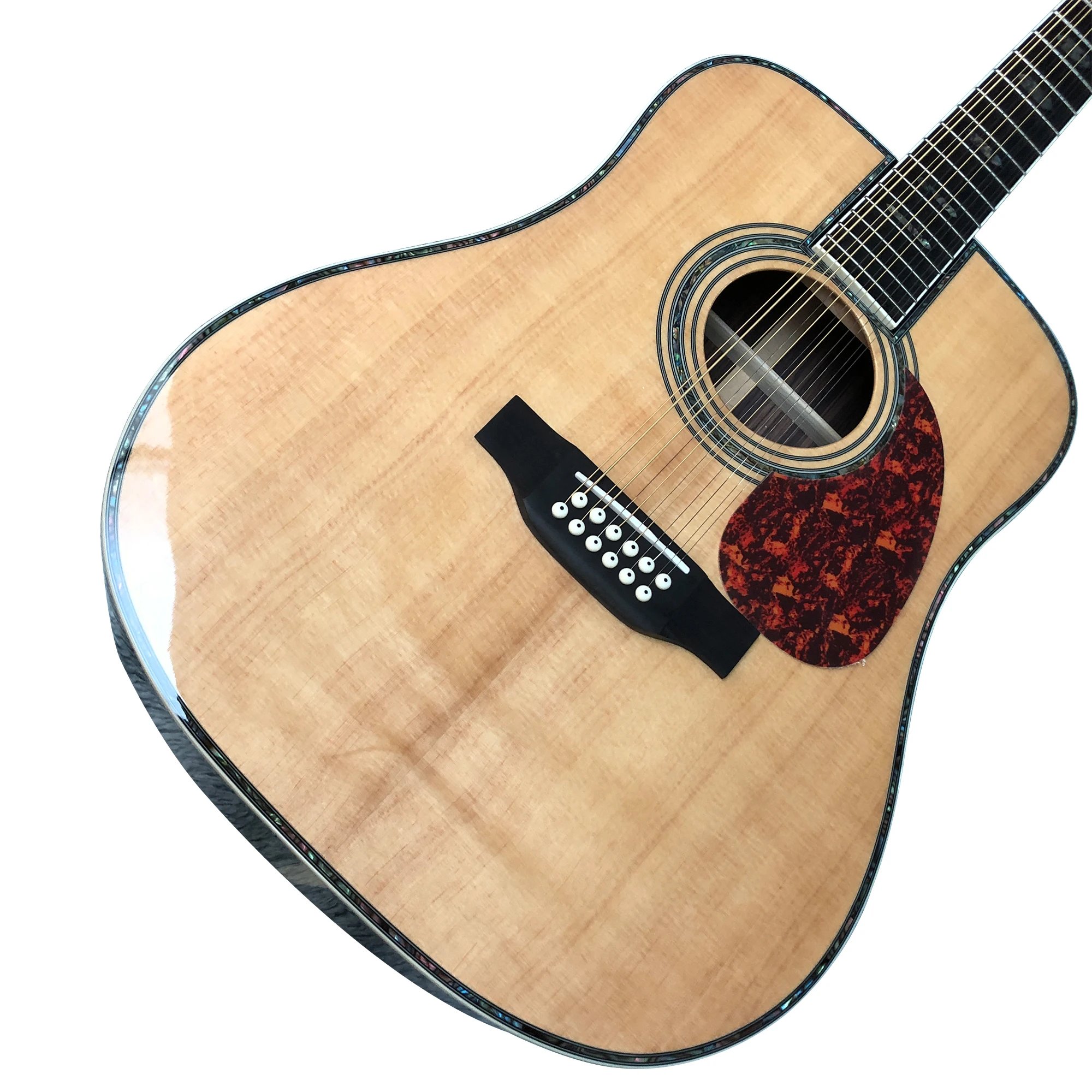 41-inch mold D45 series 12-string solid wood profile acoustic guitar