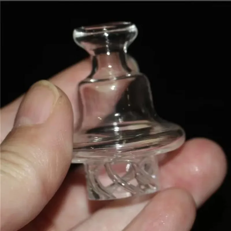 2Pcs Clear Glass Spinning Hat Kitchen Funnels Filling Bottles - view 3