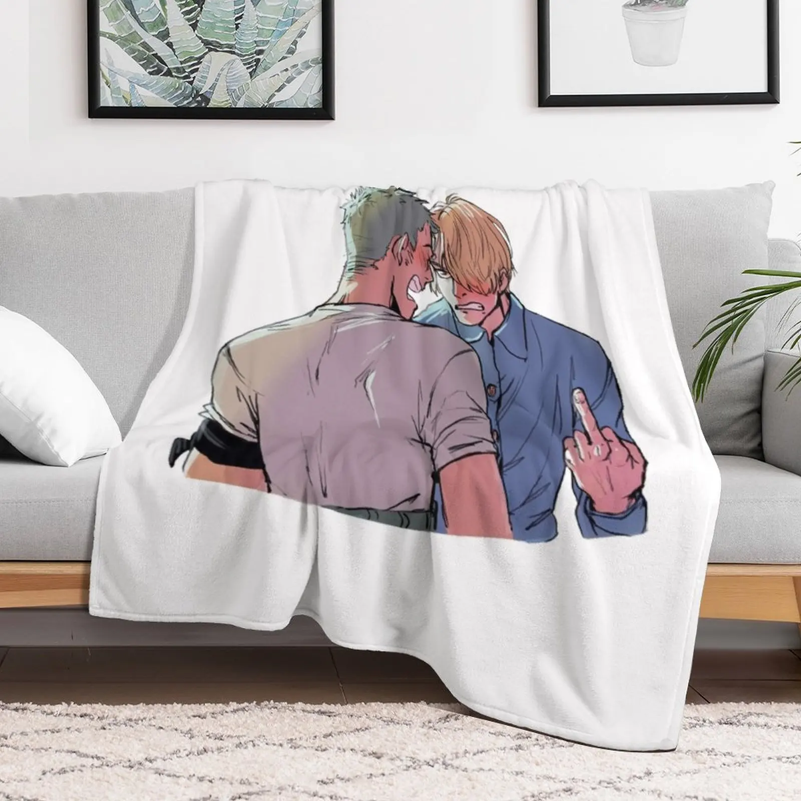 Zosan the best Duo couple Throw Blanket