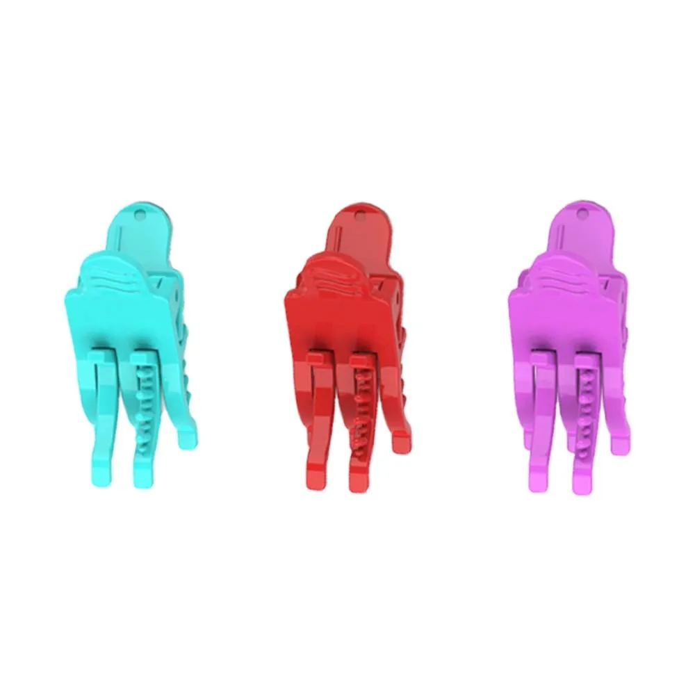 

25Pcs Reusable Perm Hair Clip Salon Hook Loop Short Hair Perm Tool Heat Resistance Strong Hold Barbershop Hair Rollers Salon