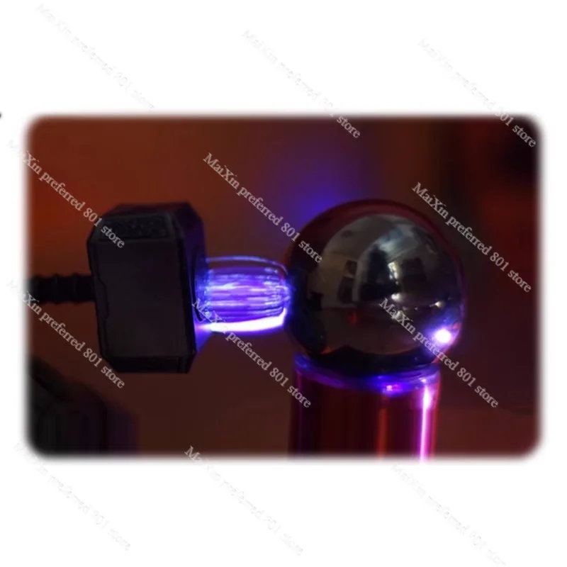 Tesla coil arc fountain 9V 3A ultra-mini artificial lightning generator 5CM Tesla coil arc fountain  20w