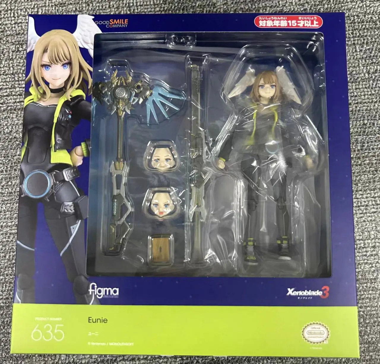 

Оригинальная коробка Maxfactory Figma 635 Xenoblade 3 Фигурка Юни, готовая модель, ПВХ, аниме, полноразмерная коллекционная игрушка, подарок для детей, в упаковке.