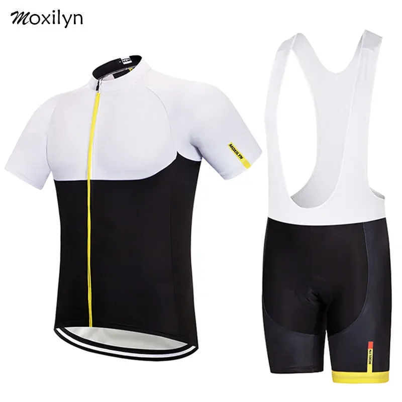 Moxily 2019 Pro Summer Cycling Jersey Set Mountain Bike Clothing MTB Bicycle Clothes Wear Short Sleeve Ciclismo Men Cycling Set