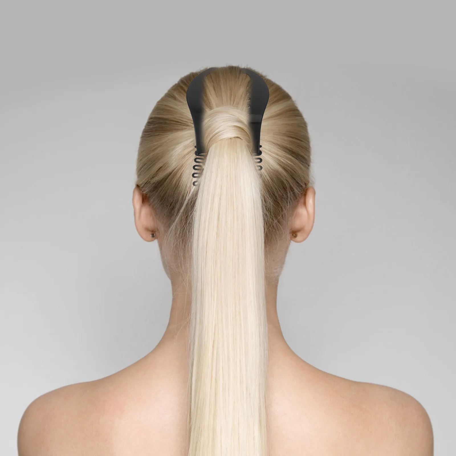 

Набор из 4 двойных заколок-бананов для укладки волос, портативный инструмент для плетения кос, маленькие заколки-бананы для тонких волос