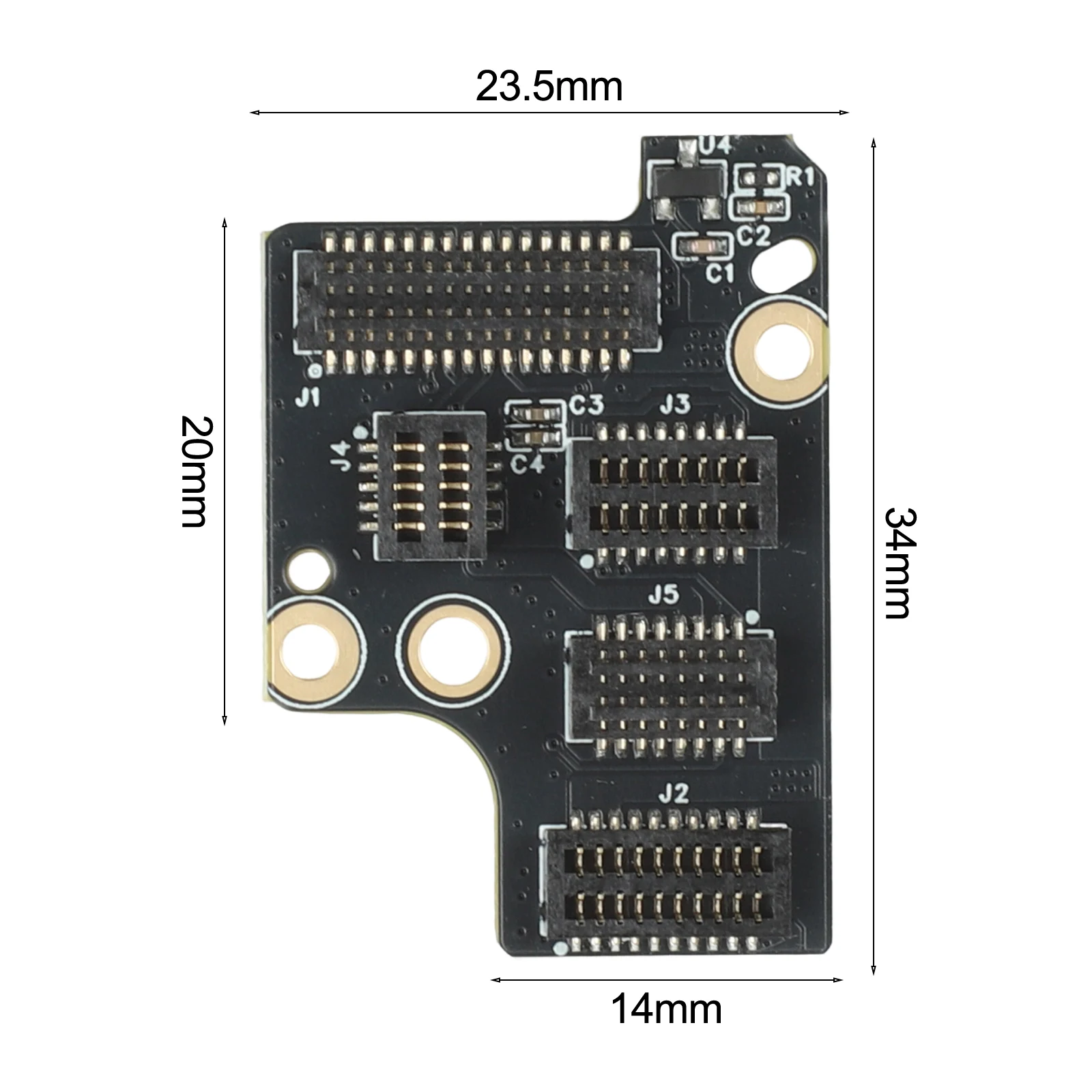 Extruder Interface Board Transfer Plate For BambuLab P1P P1S For 3D Printer Hot End Connector PCB Replacement Part Accessories