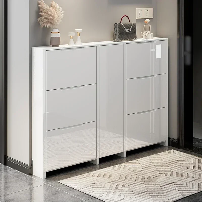 

Шкаф для одежды, шкаф для гостиной, узкий роскошный органайзер для мебели, обувь внутри шкафа, белый мульти-кандинавский женский шкаф