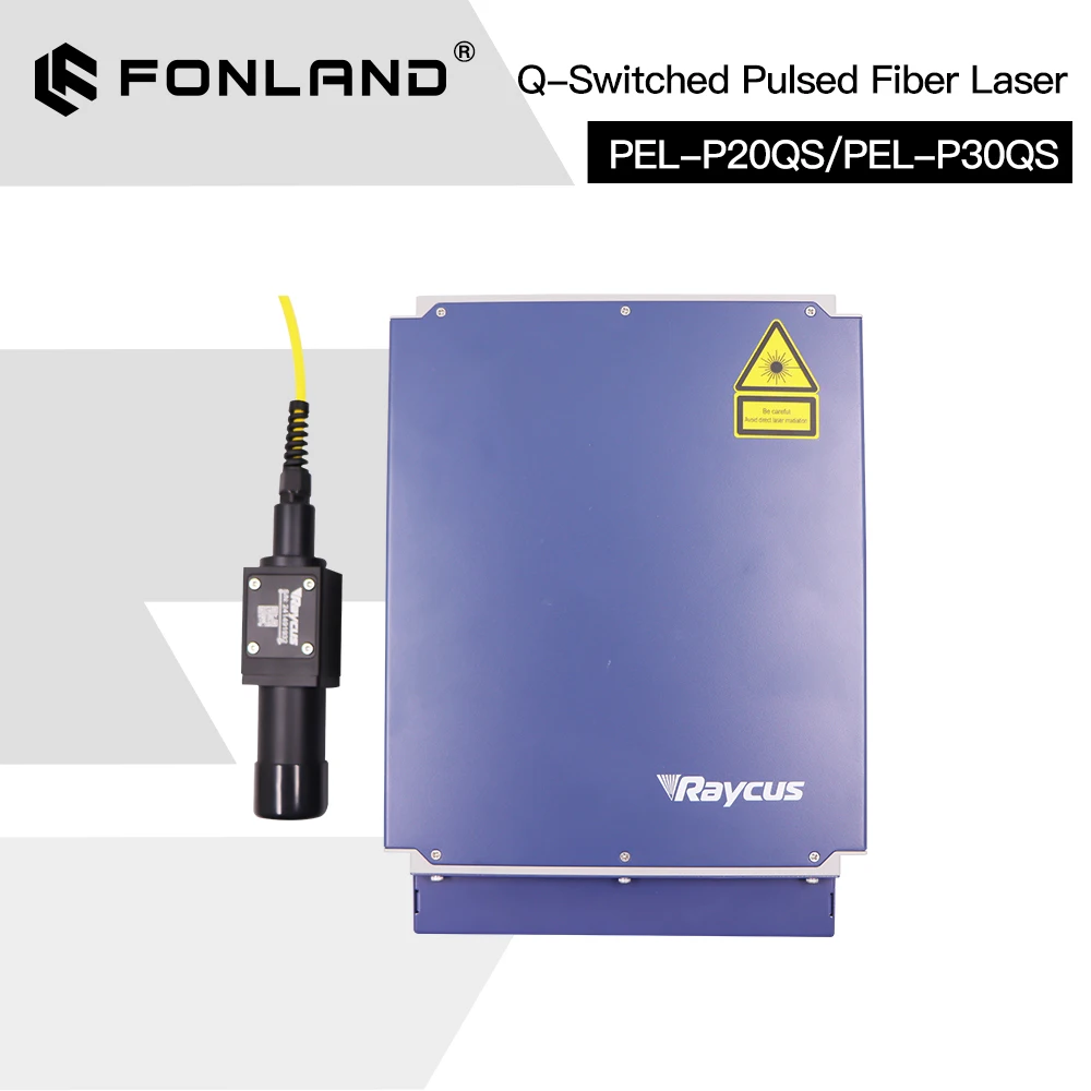 FONLAND Raycus Fiber Laser Source Q-switched Pulse 20W 30W 50W 1064nm Fiber Laser Source for Fiber Marking Machine