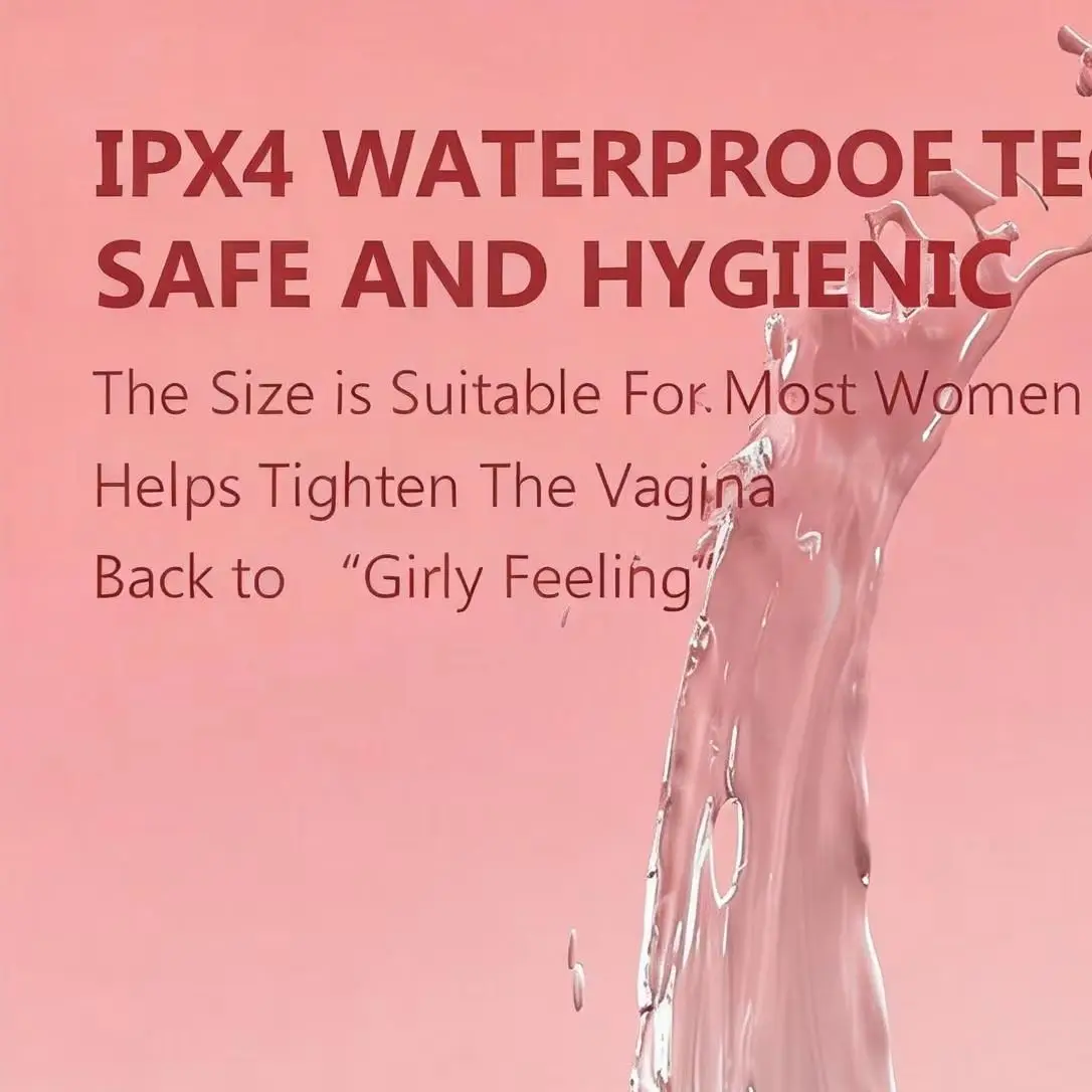 Women's Pelvic Floor Rehabilitation Stimulator Device for Improving Mild Incontinence & Intimate Muscle Tone, Rechargeable