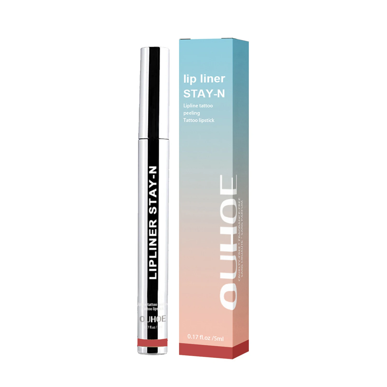 Lip Liner Fleck abziehen wisch festes natürliches Finish Peeling von Lip Liner Tattoo zum Formen und Füllen