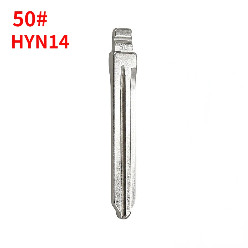 

10/20/50pcs HYN14 HY16 Flip Blank Key Blade 50# HYN14FH for Hyundai ACCENT ELANTRA Kia Key for KD Keydiy Xhorse VVDI Remotes