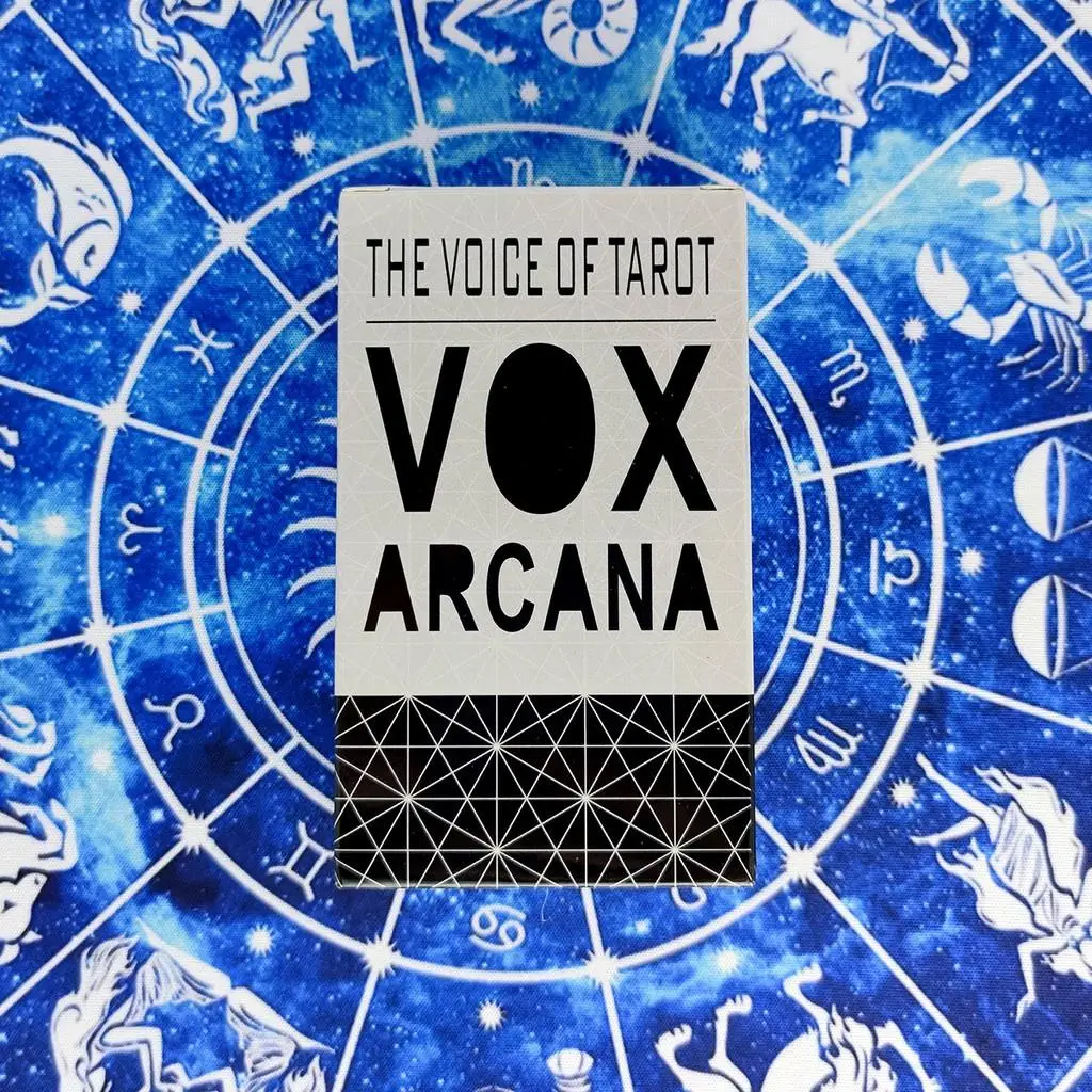 10,3 * 6 cm Vox Arcana Tarotkarten Englische Version Wahrsagerei Tarot Deck Unterhaltung Party 78 Stück Karten