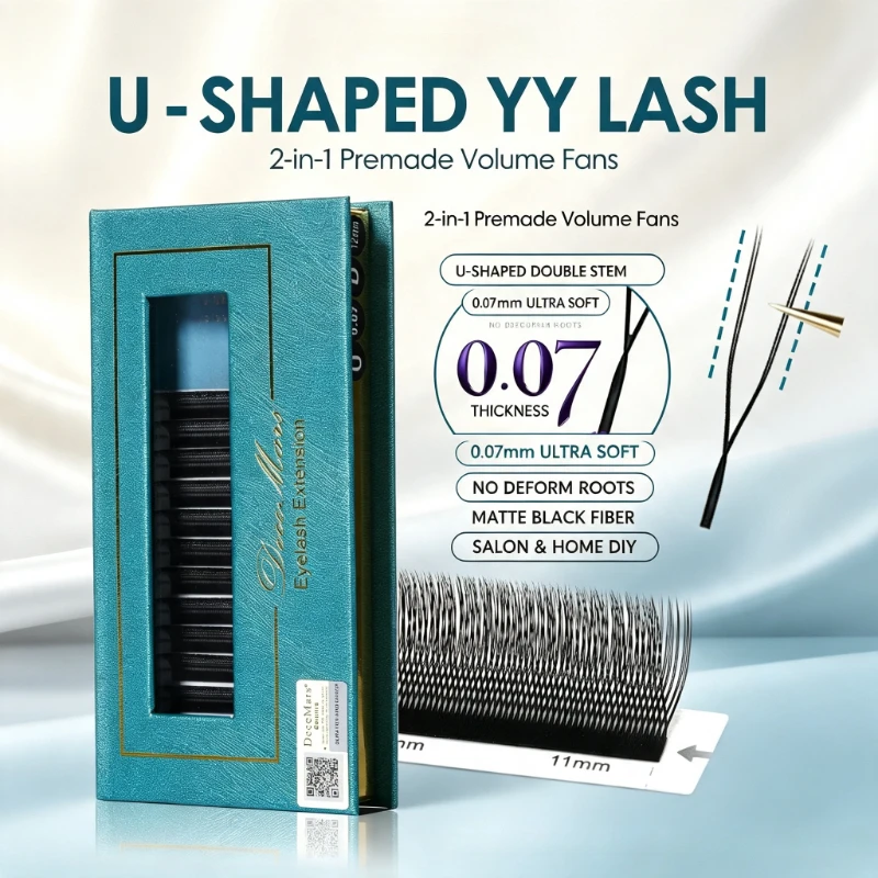 U-shaped YY Parallel Flower 0.05-0 Grafted False Eyelashes Naturally Without Loose Roots