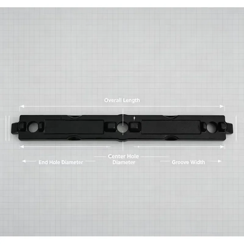 Forged Scraper Conveyor Flight Bar Mining Scraper Bar For Coal Mining Conveyor Spare Parts