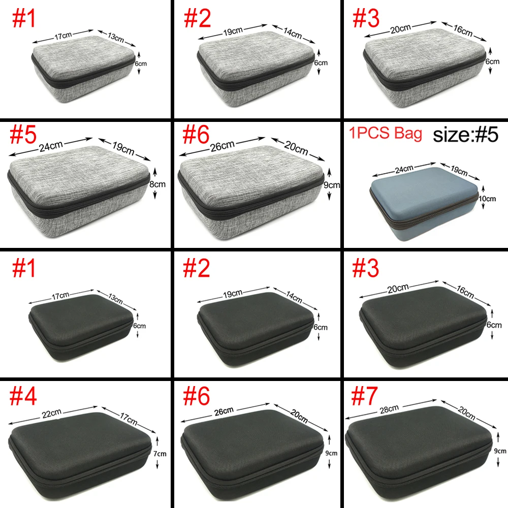 1Pcs Storage Bag Smell Proof Charger Bags Smoking Accessories Outdoor Zipper Pouch Portable Electronic Travel Box Home Gadgets