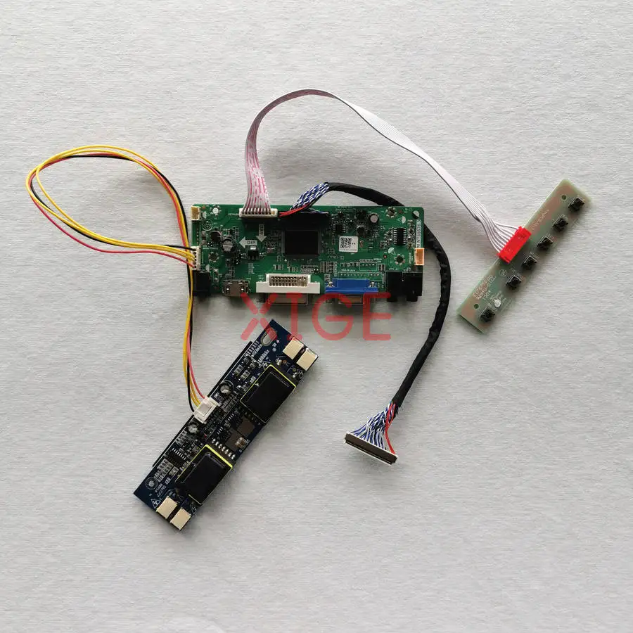 

For M201UN04 V0 LTM201UX-L01 LCD Monitor Panel Controller Drive Board DIY Kit LVDS-30Pin 1600x1200 HDMI+DVI+VGA 1600*1200 4-CCFL