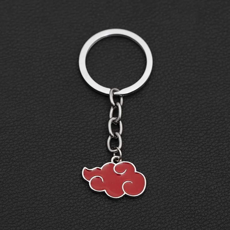 Necklace Anime Ninja Peripheral Xiao Organization Red Cloud Clothing Keychain