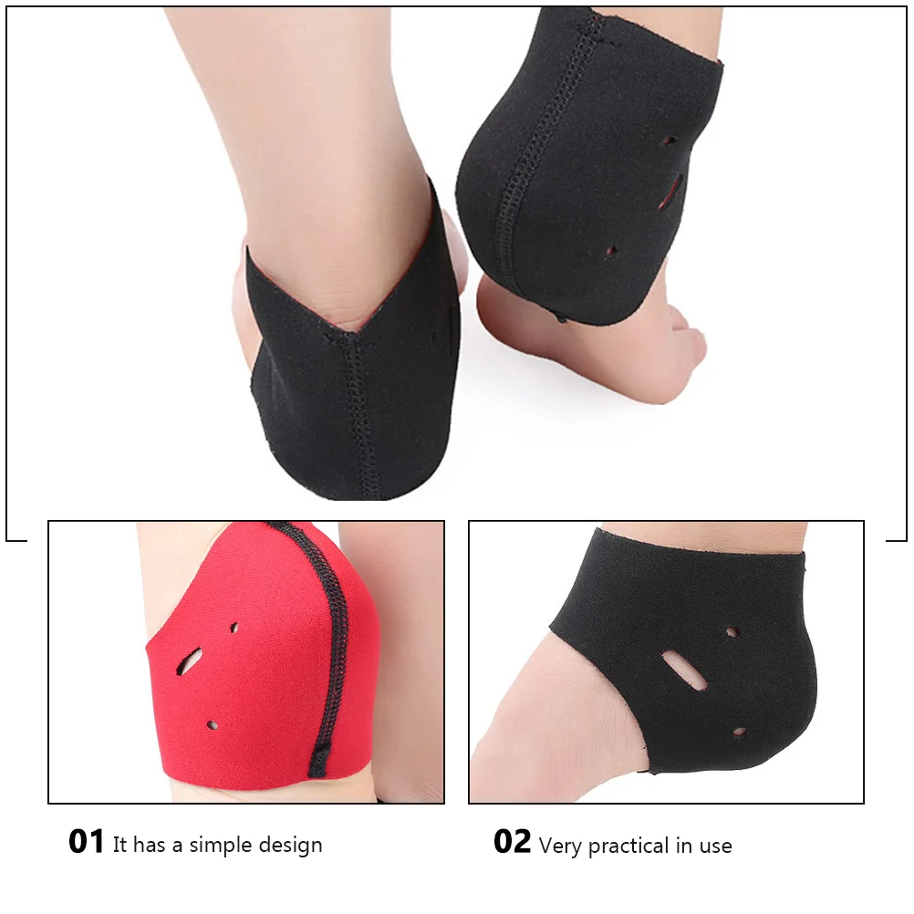 5 Pairs Bracket Heel Cover Carpal Tunnel Wrist Brace Cloth Cup Protective Cushion