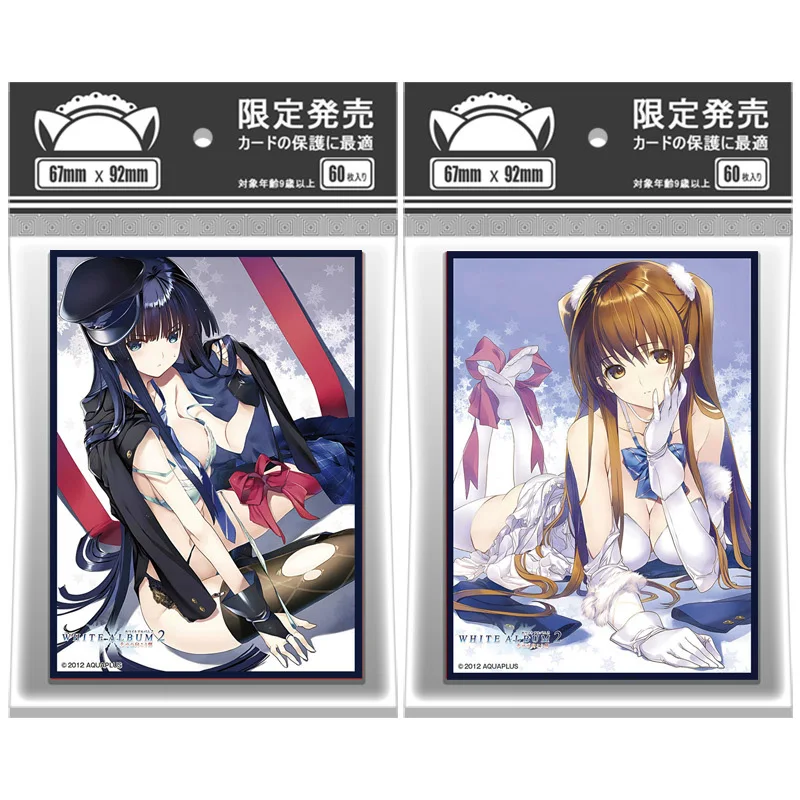 60Pcs/set 67X92Mm Diy Goddess Story Ogiso Setsuna  Card Sleeves Ptcg Opcg Ws Card Protective Cover Anime Cards Gift Toys