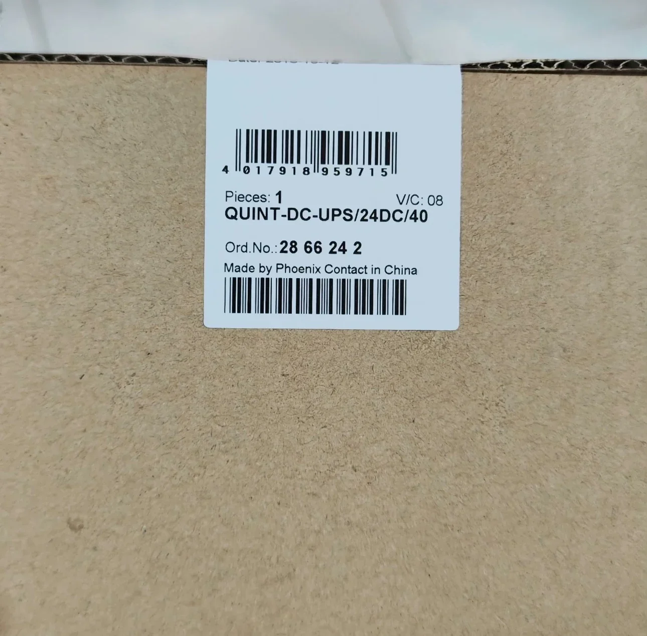

2025 Phoenix Power Supply 2866242 Spot QUINT-DC-UPS/24DC/40 Brand New Original