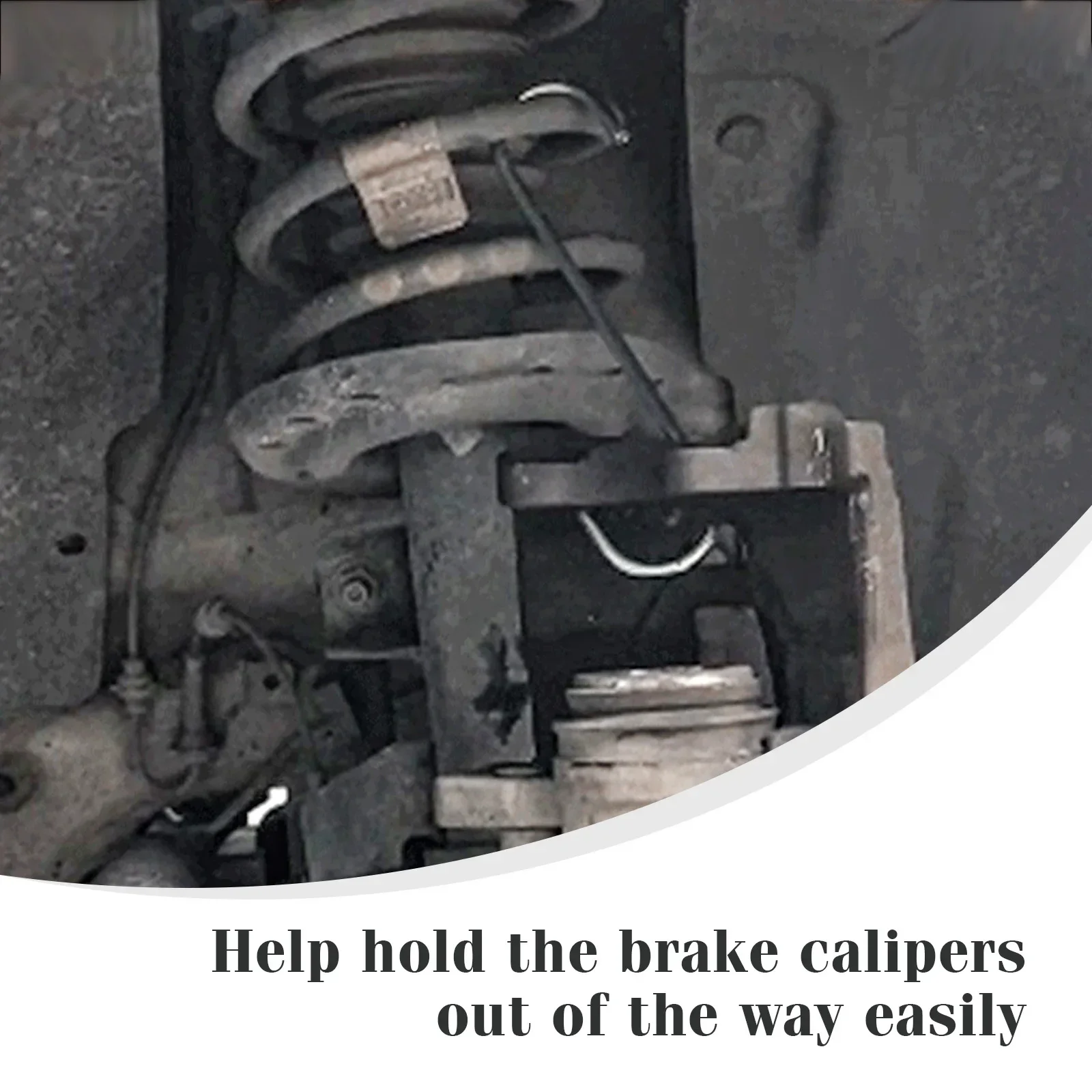 Car Caliper S Shape Hanger Hooks Suspension Disc Service Brake Pad Replacement Parts Help Compress Piston Repair Tool for Auto image 4