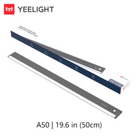 Yeelight Ultra Thin Induction Cabinet Light A50 4000K Rechargeable Dimmable Light Motion Sensor Wardrobe Corridor LED Night Lamp