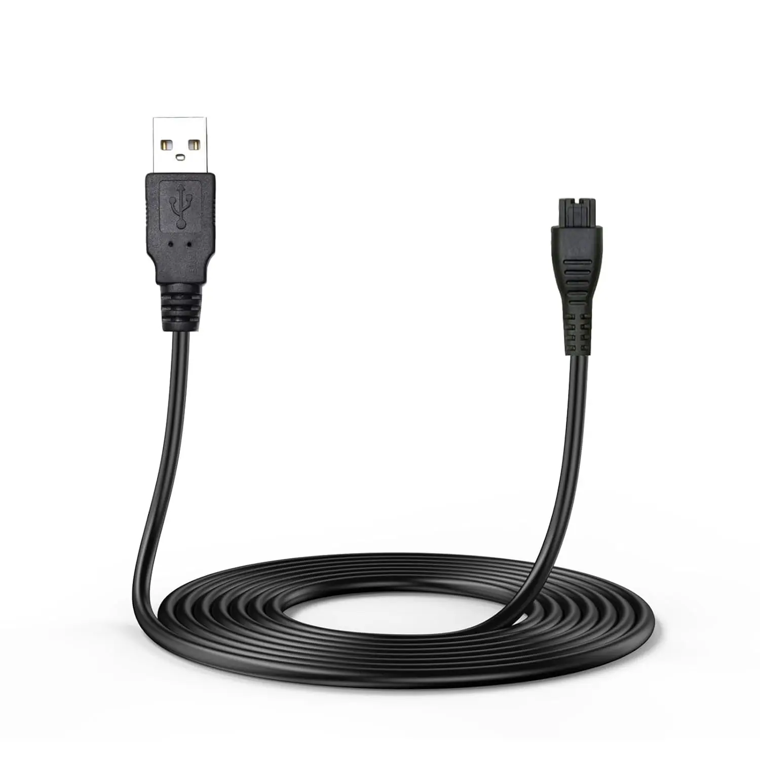 Cabo carregador compatível com barbeador Remington XR7000 HC4250 HC5870 HC5950 PG6171 PF7500 PF7600 PF7855 XR1400 Substituição PA-0510