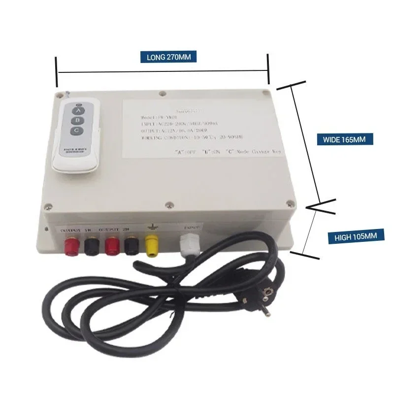 FW-YK01 Waterfall control box 100W/150W/200W/300W led pool underwater light controller