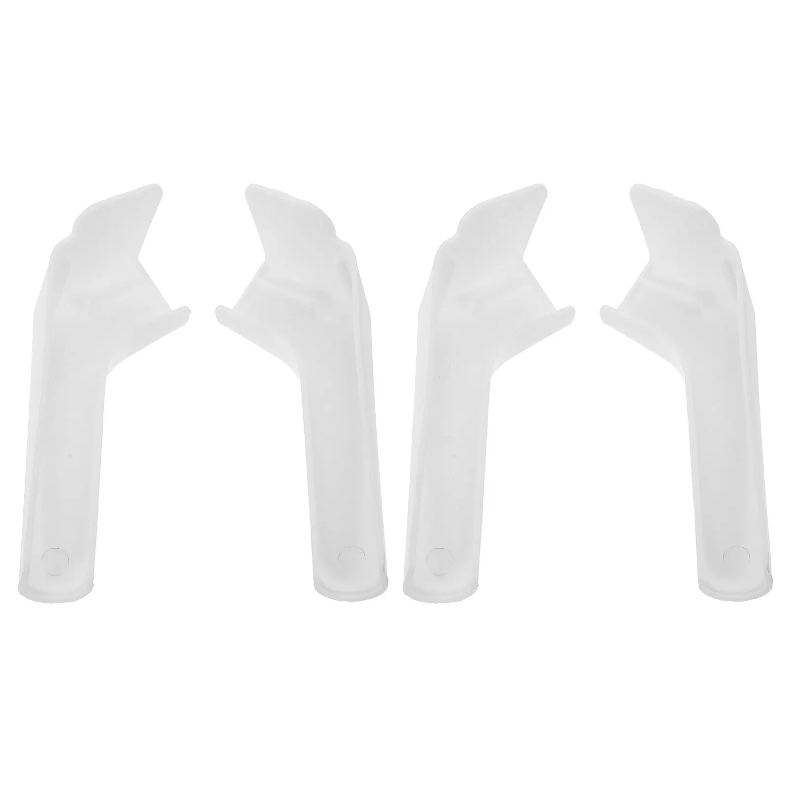 4Pcs Rv Roof Water Drainage Outlet Gutter Spouts Left Right for Efficient Rainwater Diversion Rv Rain Gutter Spout Set