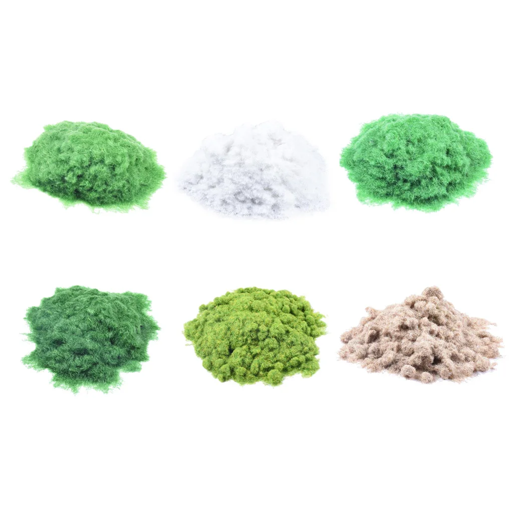 30 جرام من العشب الاصطناعي لتزيين المناظر الطبيعية الصغيرة وإكسسوارات المنزل والحديقة مواد نموذجية للبناء