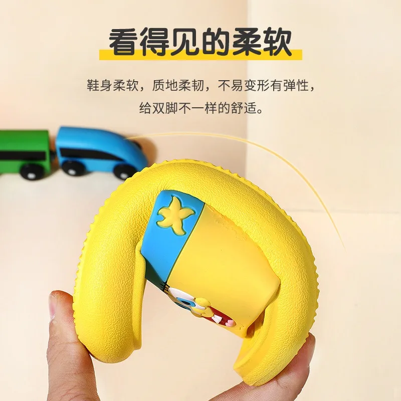 SpongeBob Children\'s Slippers Patrick Cartoon Anime Kawaii Soft Bottom Non-Slip Thickened Household Bath Shoes Beach Shoes Gift
