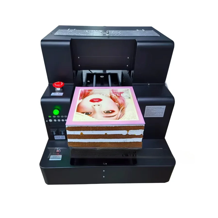 Automatic Cake Printer Edible Ink Printing Machine for Cake Macaroon Dragees Printing A4 Size