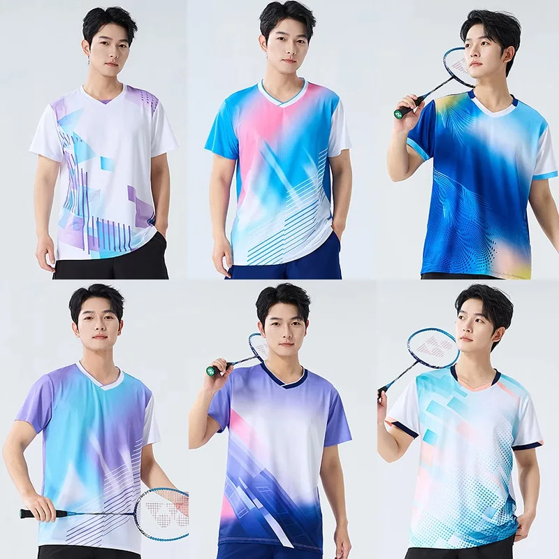 

Korean Style Badminton Suit Women, Summer Quick-Dry Table Volleyball Tennis Competition Training Uniform Customi