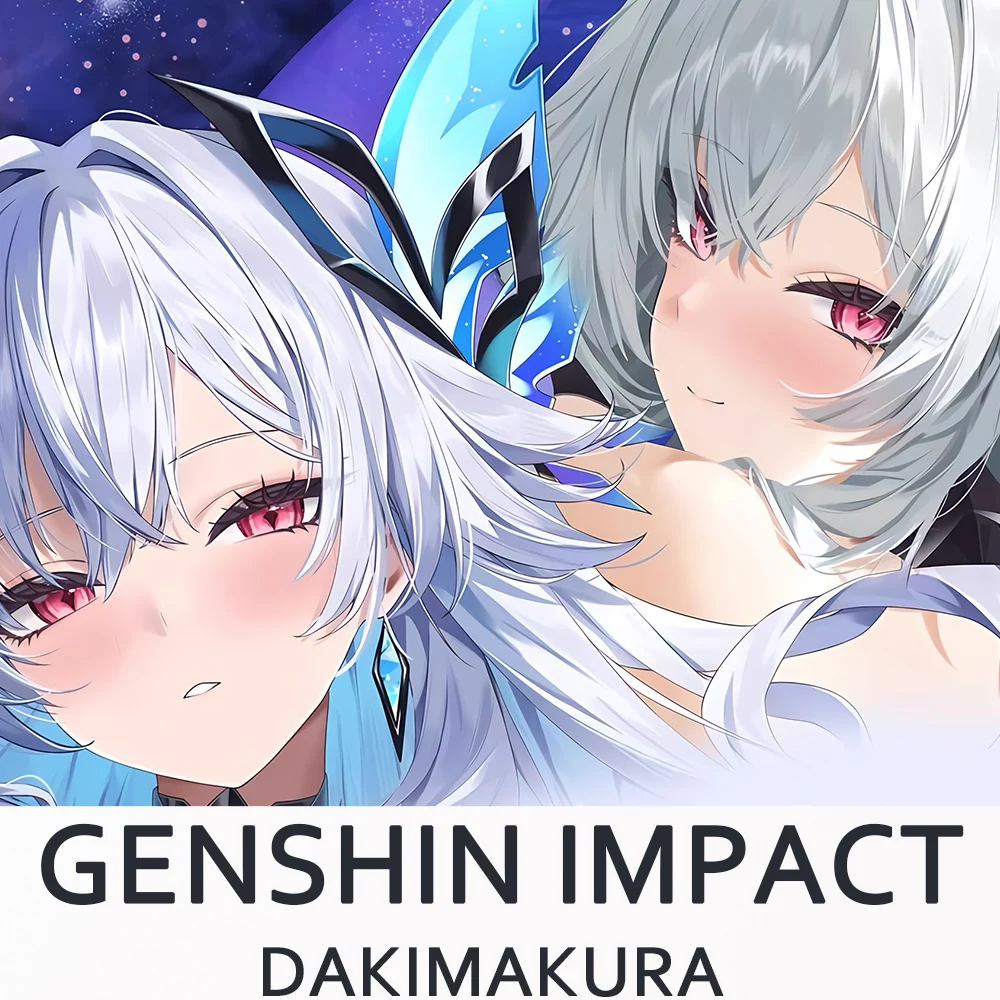 

Genshin Impact Dakimakura обнимающая наволочка для тела аниме Skirk наволочка для подушки