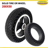 Explosion-Proof Porous Honeycomb Tire Wheel 8 Inch 200x50 Solid Tire For KUGOO S1 C3 S3 Pro Electric Scooter