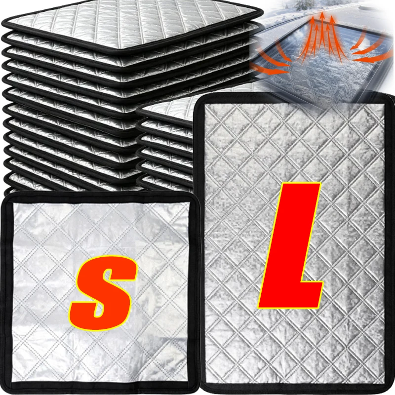 Ventilation Heat Reflection Vent Cover S/L Foldable Insulating Shade Roof Accessories for Campers Trailers Camper Caravan RV