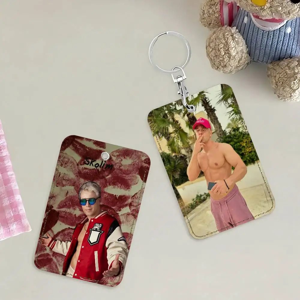 Singer Skolim-S Card Holder Keychain Key Ring Door Lock Access Protective Case For Security Gift