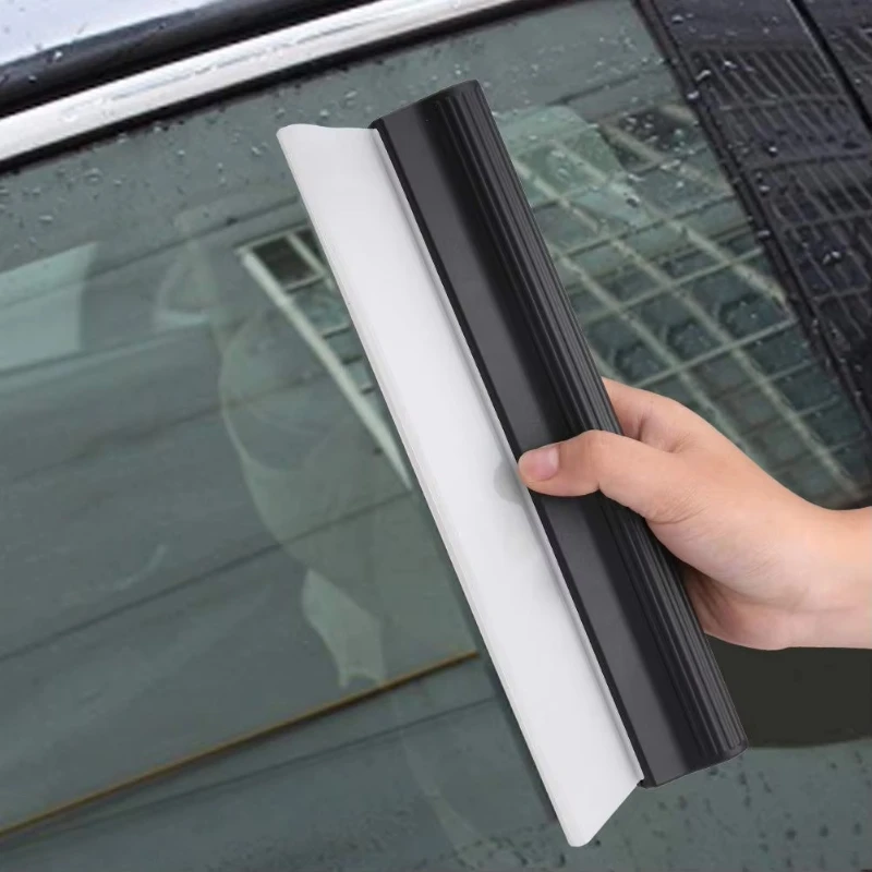 Car Wiper Draining Wiper Blade Soft Silicone Handy Wiper Power Water Repellent Snow Wiper Drain Wiper Blade Car Wash Supplies